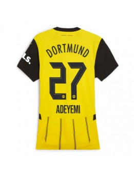 Borussia Dortmund Karim Adeyemi #27 Zenski Domaci Dres 2024-25 Kratak Rukavima